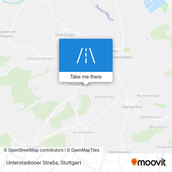 Unterstadioner Straße map