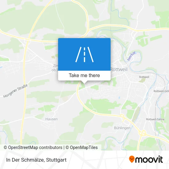 Карта In Der Schmälze