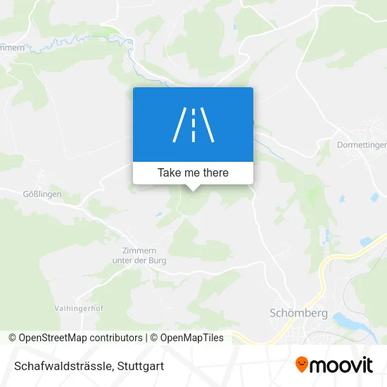 Карта Schafwaldsträssle