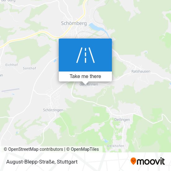 August-Blepp-Straße map