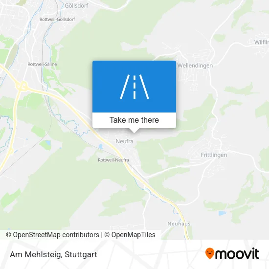 Карта Am Mehlsteig