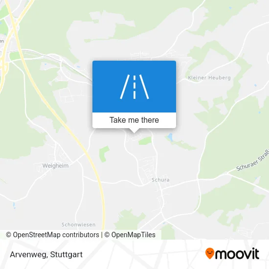 Карта Arvenweg