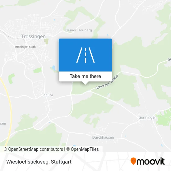 Карта Wieslochsackweg