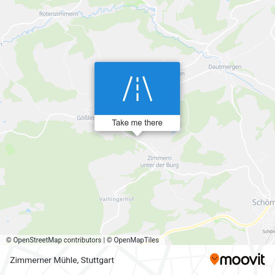 Карта Zimmerner Mühle