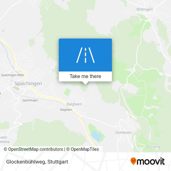 Glockenbühlweg map