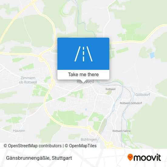 Карта Gänsbrunnengäßle
