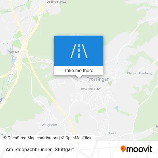 Карта Am Steppachbrunnen