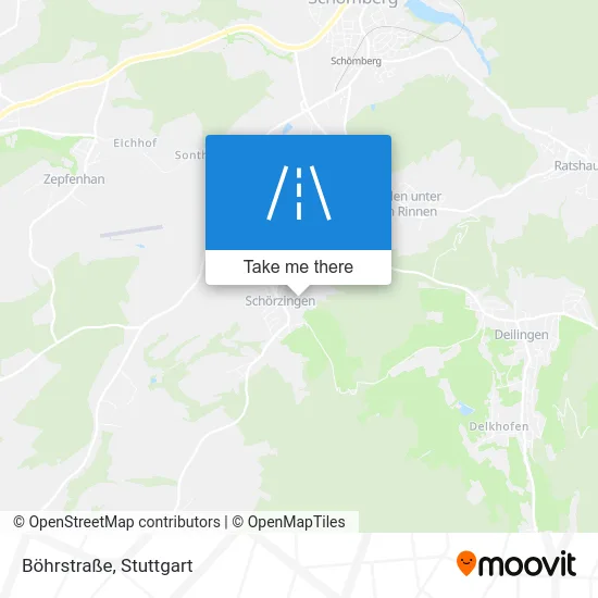 Карта Böhrstraße