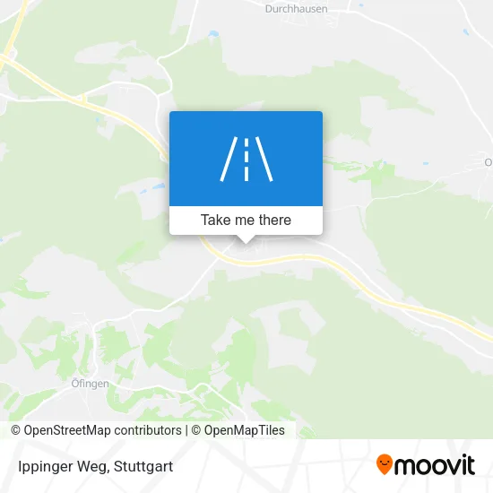 Карта Ippinger Weg