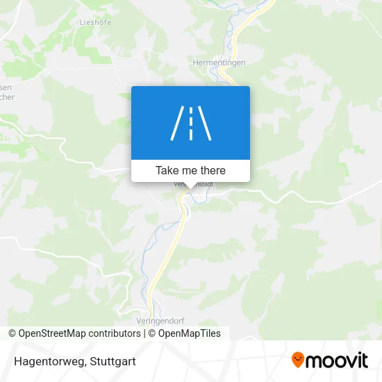 Hagentorweg map