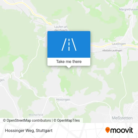 Карта Hossinger Weg