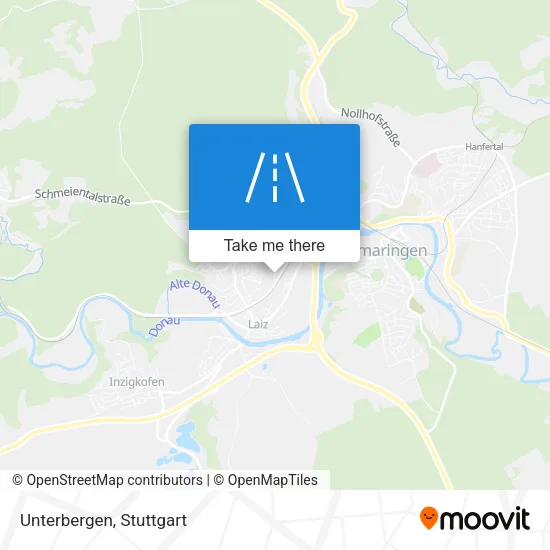Карта Unterbergen
