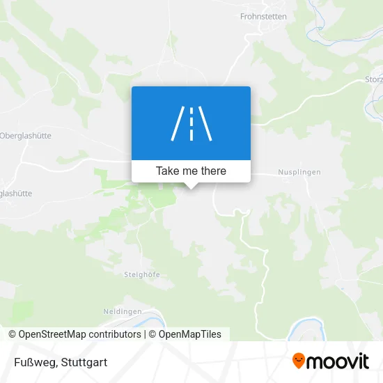 Карта Fußweg