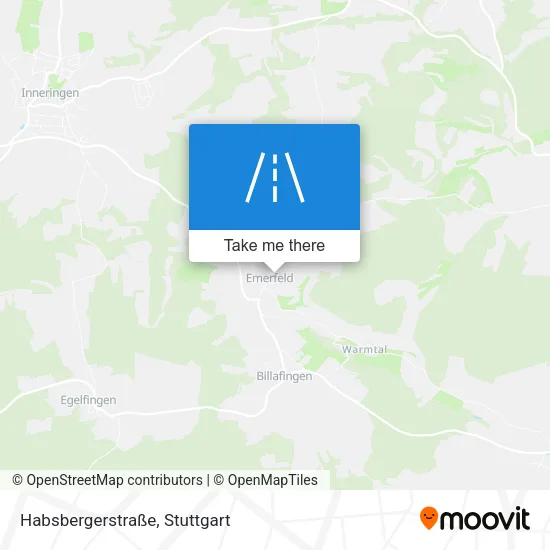 Habsbergerstraße map