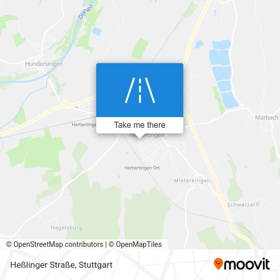Heßlinger Straße map