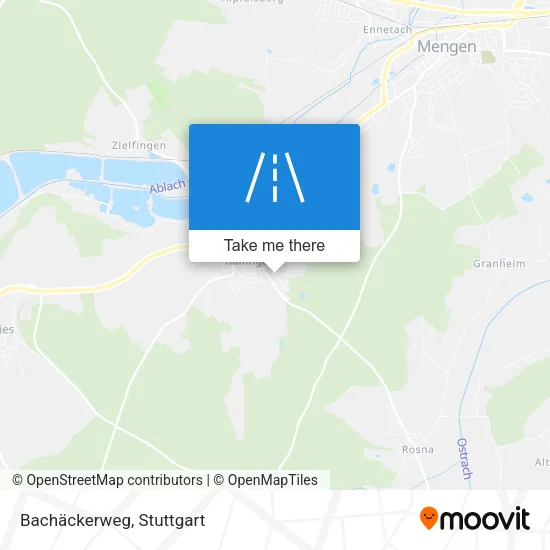Карта Bachäckerweg