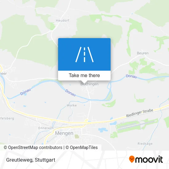 Карта Greutleweg