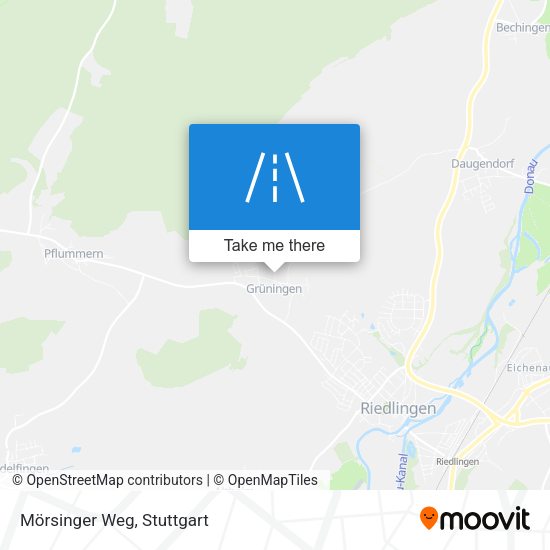 Карта Mörsinger Weg