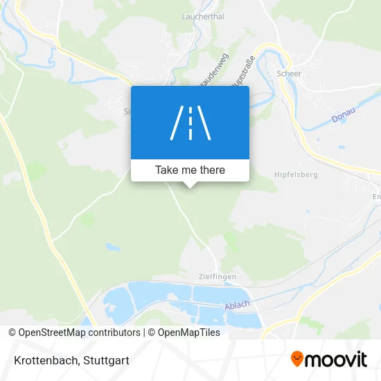 Карта Krottenbach