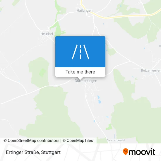 Карта Ertinger Straße