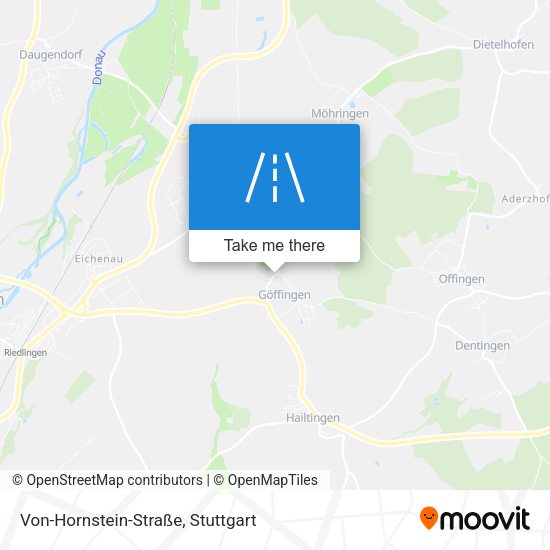 Von-Hornstein-Straße map