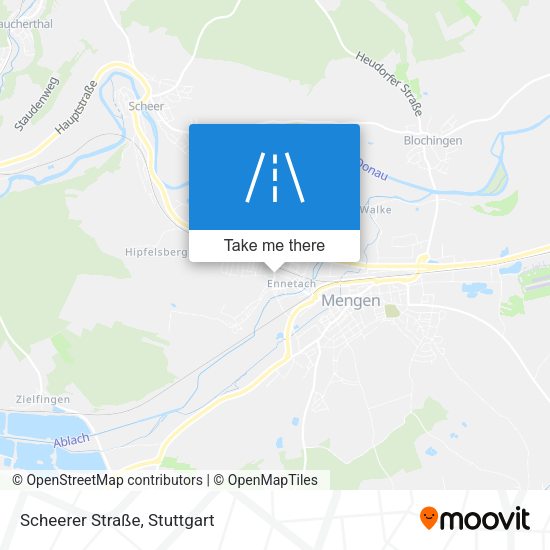 Scheerer Straße map