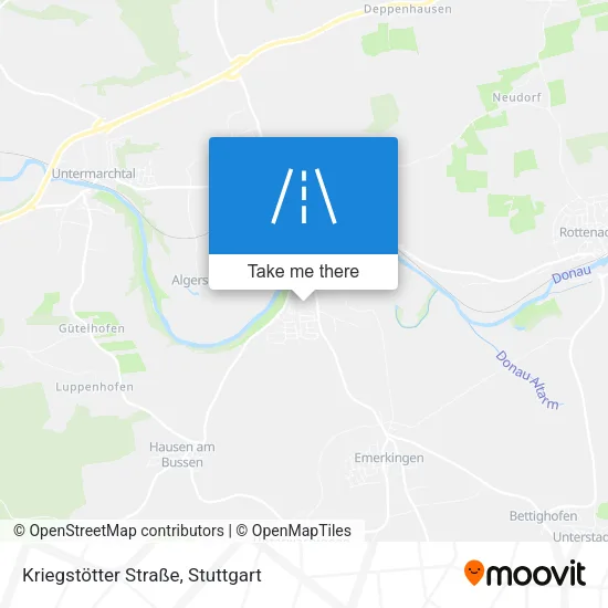 Kriegstötter Straße map
