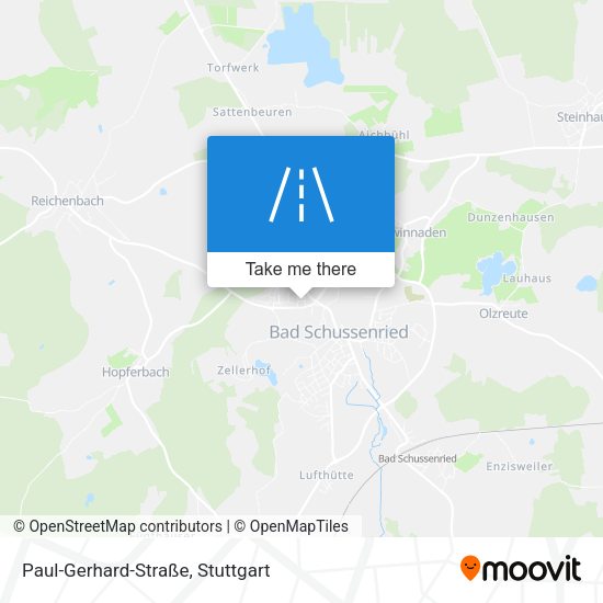Paul-Gerhard-Straße map