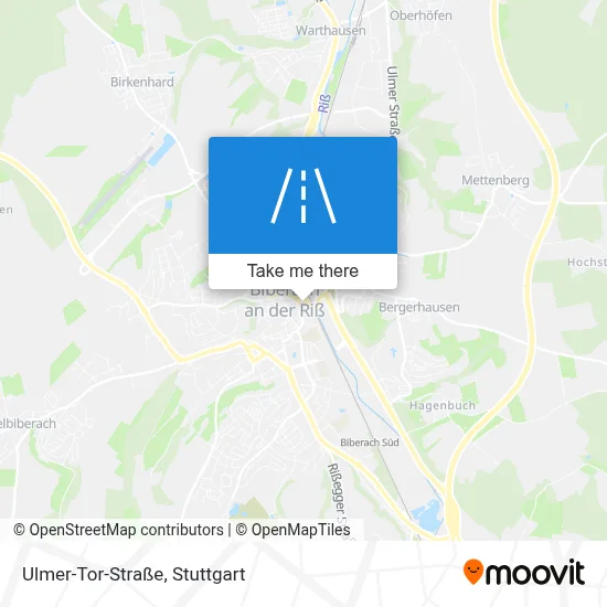 Ulmer-Tor-Straße map