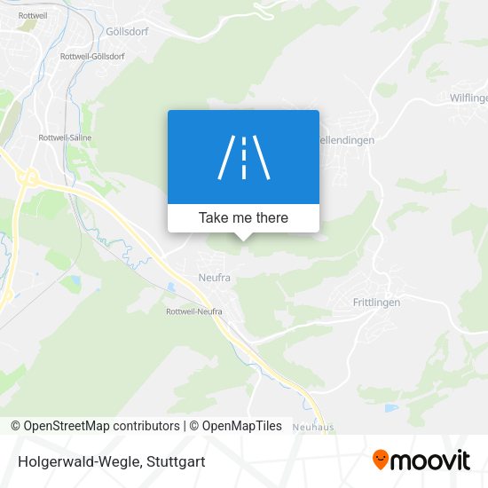 Карта Holgerwald-Wegle