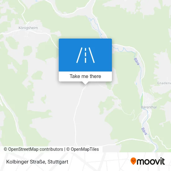 Карта Kolbinger Straße
