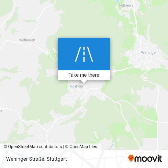 Wehinger Straße map