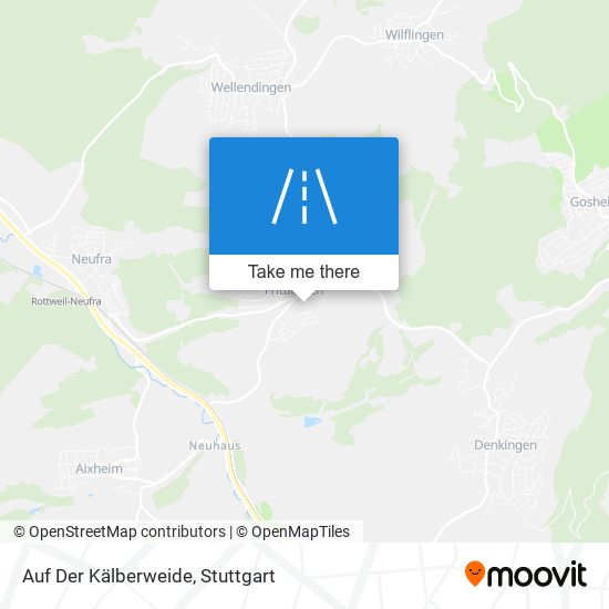 Auf Der Kälberweide map