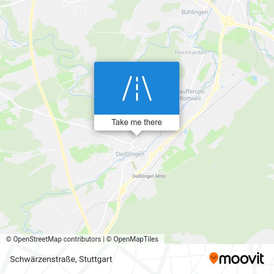 Schwärzenstraße map