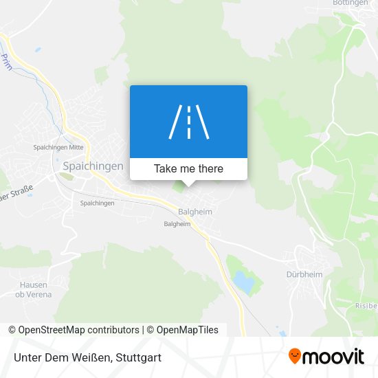 Карта Unter Dem Weißen