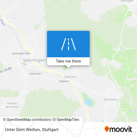 Карта Unter Dem Weißen