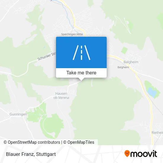 Карта Blauer Franz