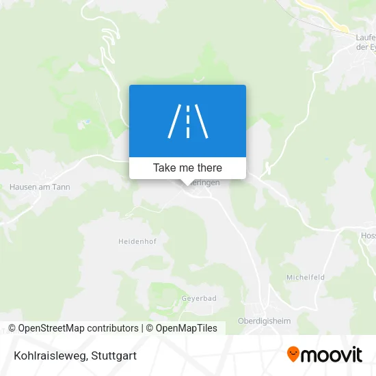 Kohlraisleweg map