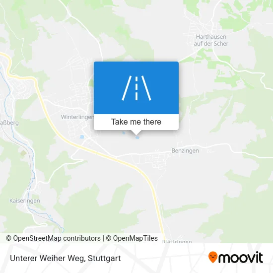 Карта Unterer Weiher Weg