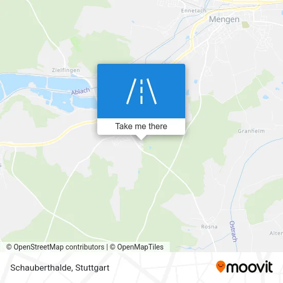 Карта Schauberthalde