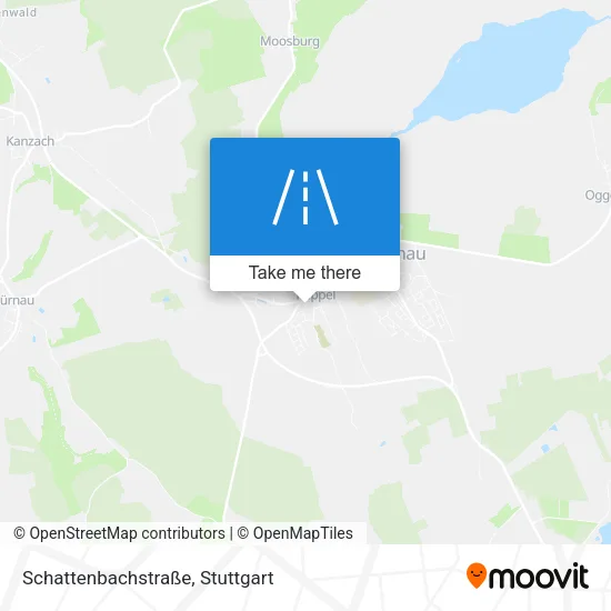 Карта Schattenbachstraße