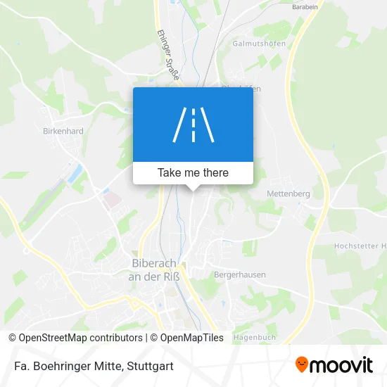 Карта Fa. Boehringer Mitte