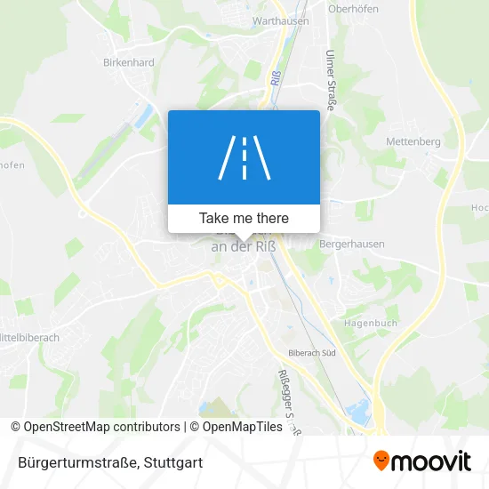Карта Bürgerturmstraße