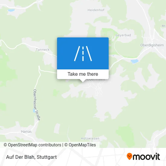 Карта Auf Der Blah