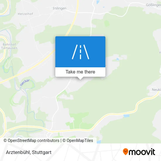 Карта Arztenbühl