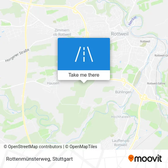 Карта Rottenmünsterweg
