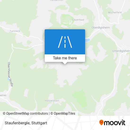 Карта Staufenbergle