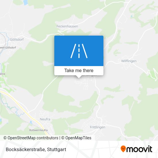 Bocksäckerstraße map