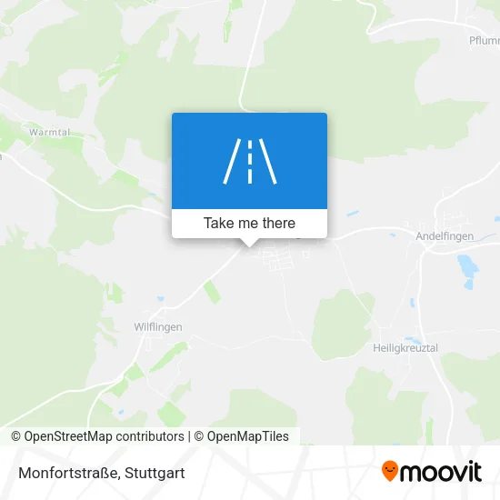 Карта Monfortstraße