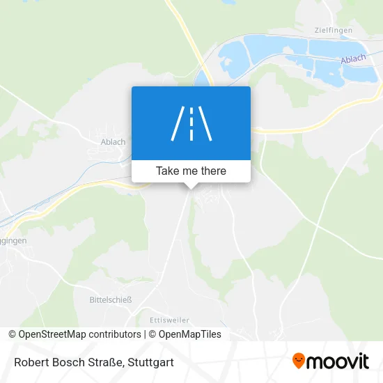 Карта Robert Bosch Straße